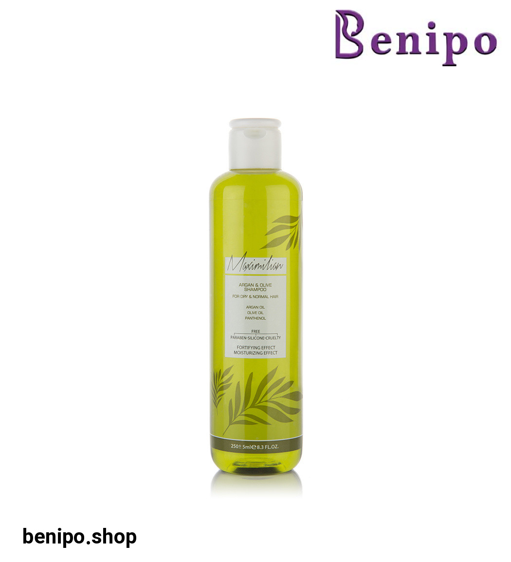 شامپو حاوی عصاره روغن آرگان و زیتون حجم 250 میلی لیتر