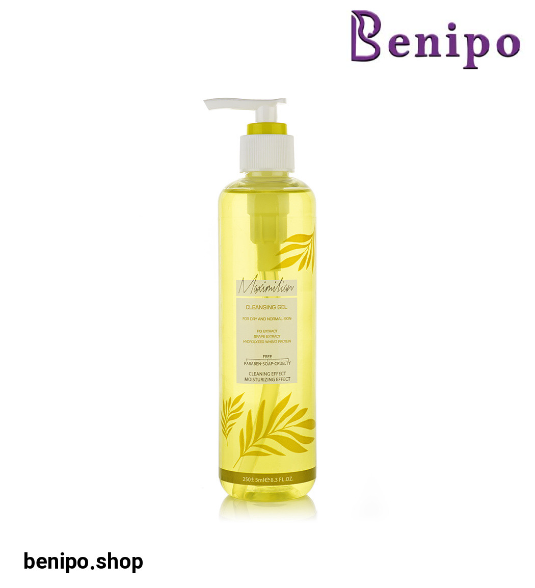 ژل شستشوی صورت مناسب پوست خشک و معمولی حجم 250 میلی لیتر