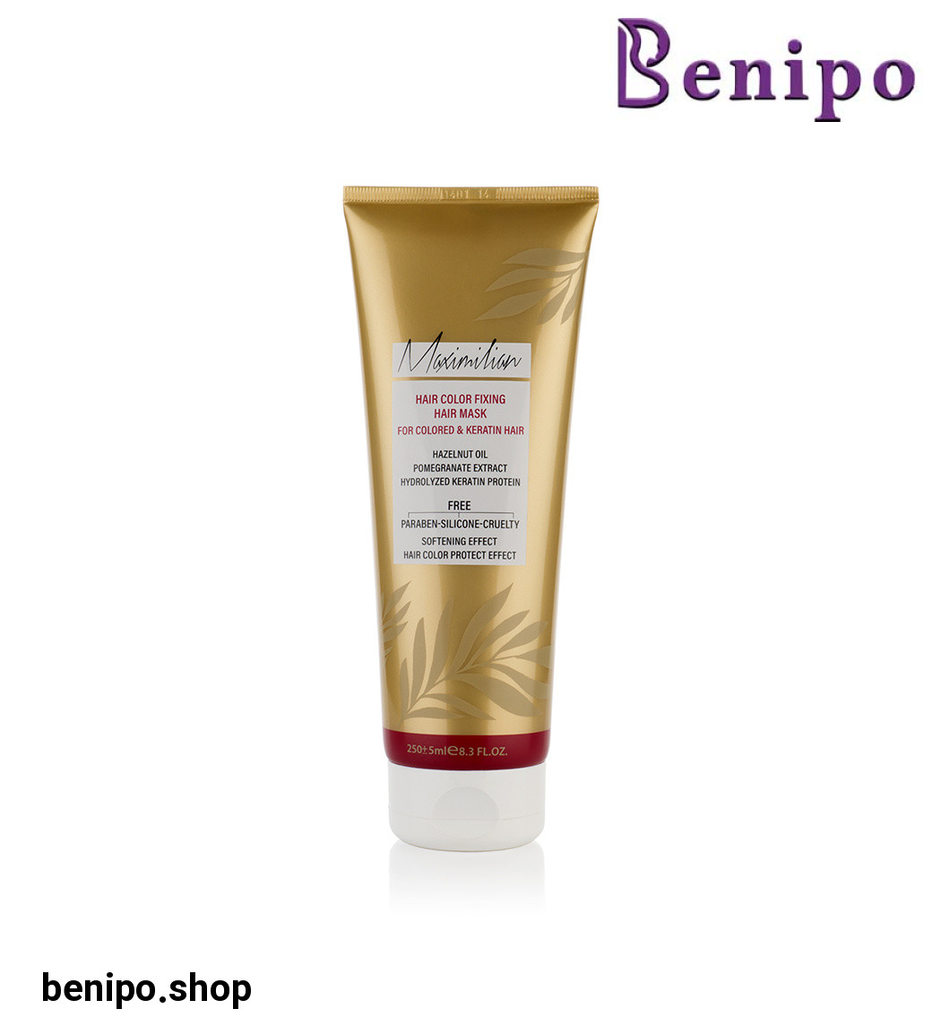 ماسک مو خارج حمام مدل تثبیت کننده رنگ مناسب مو رنگ شده و کراتیه حجم 250 میلی لیتر