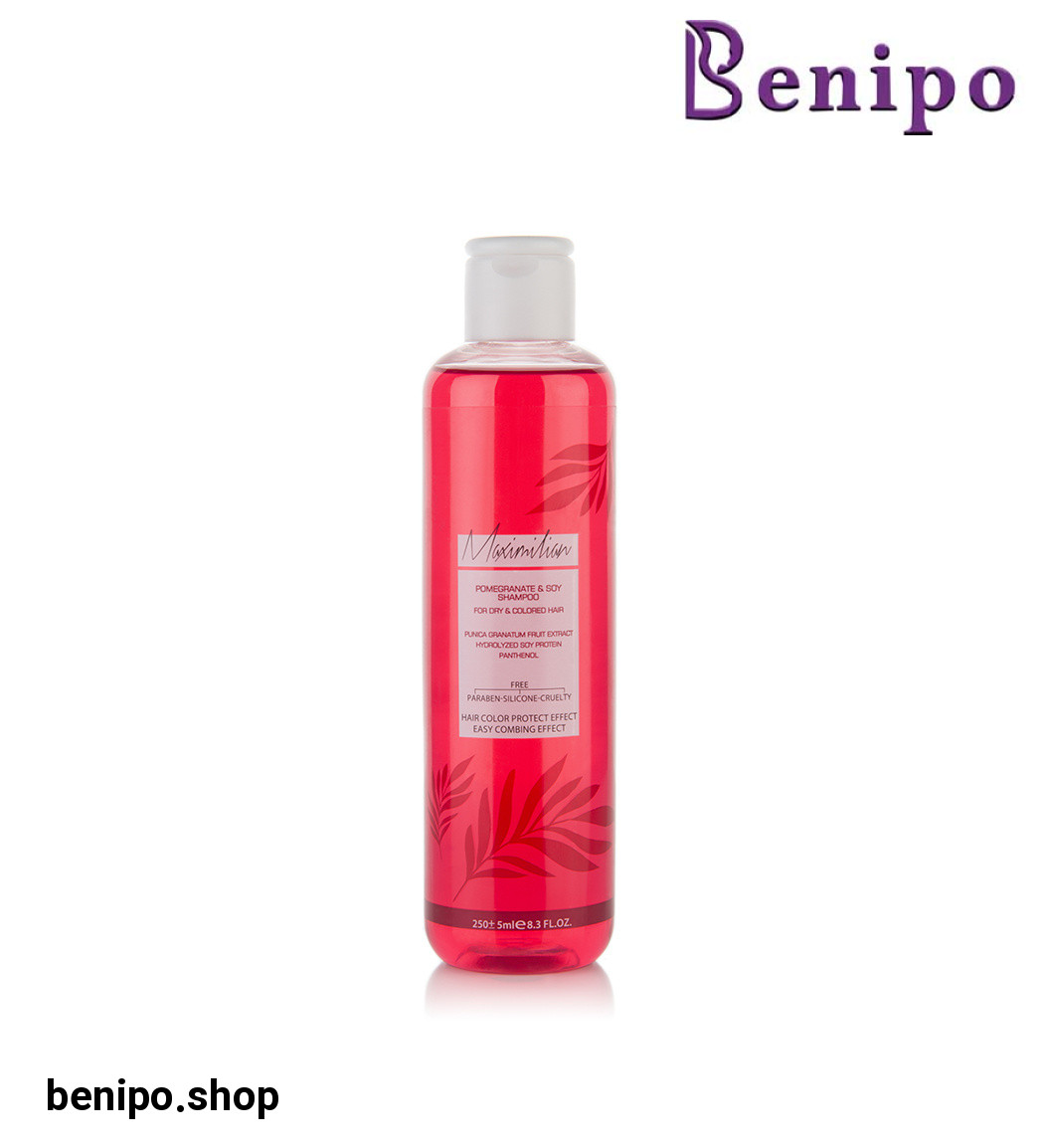 شامپو حاوی عصاره انار و سویا حجم 250 میلی لیتر