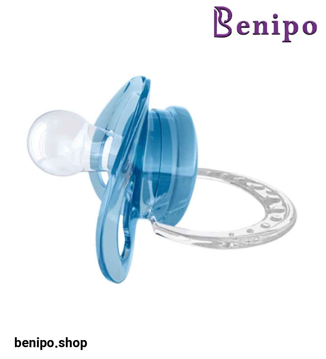 پستانك نوك گرد قابدارمناسب 12 تا 24 ماه