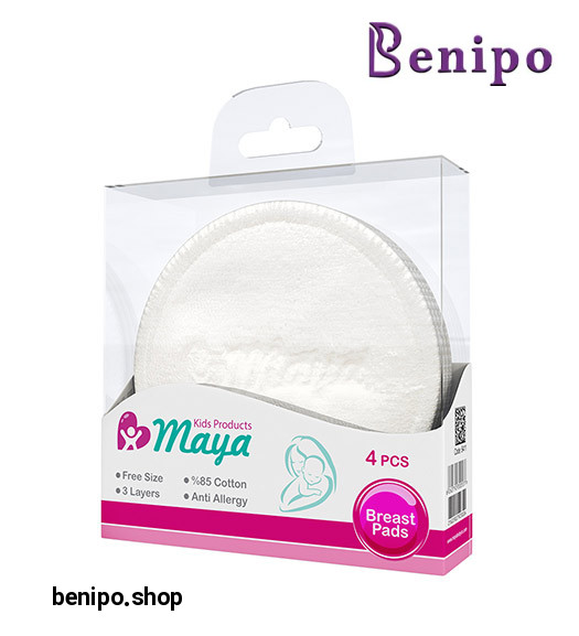 پد سينه قابل شستشو بسته 4عددي