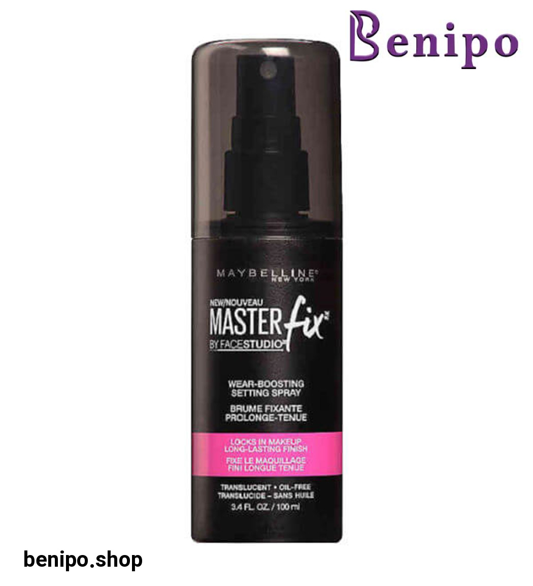 اسپری فیکساتور آرایش میبلین مدل Master Fix حجم 100 میل