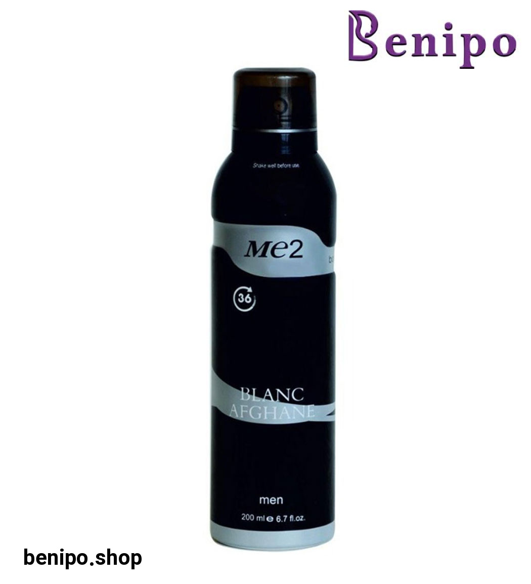 اسپری بدن مردانه بلک افغان 200میل