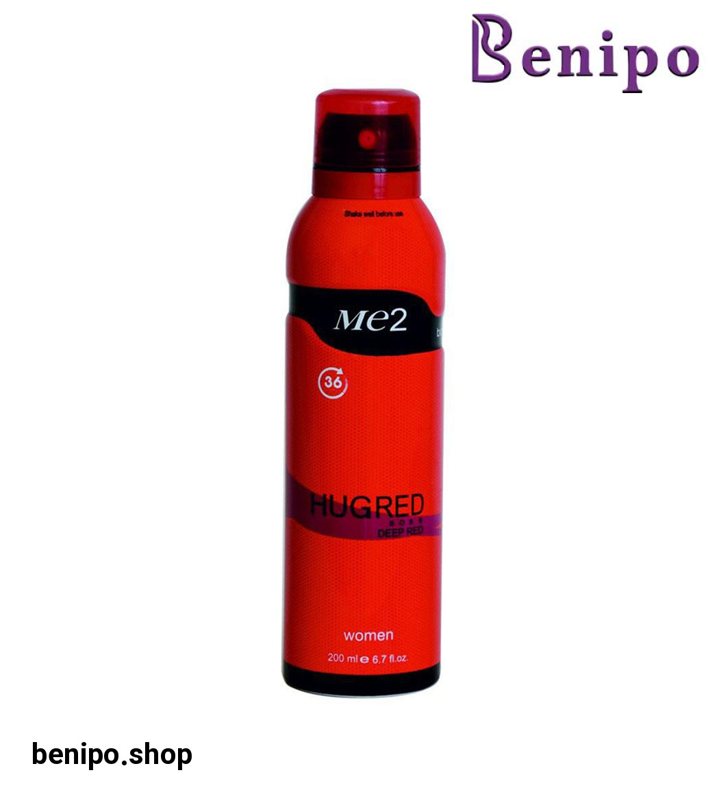 اسپری بدن زنانه هوگو 200میل