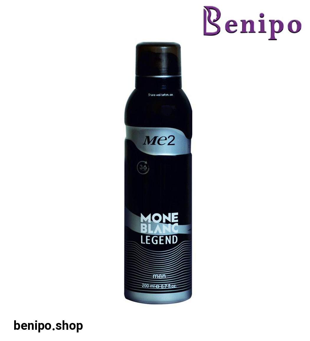 اسپری بدن مردانه مون بلان لجند 200میل
