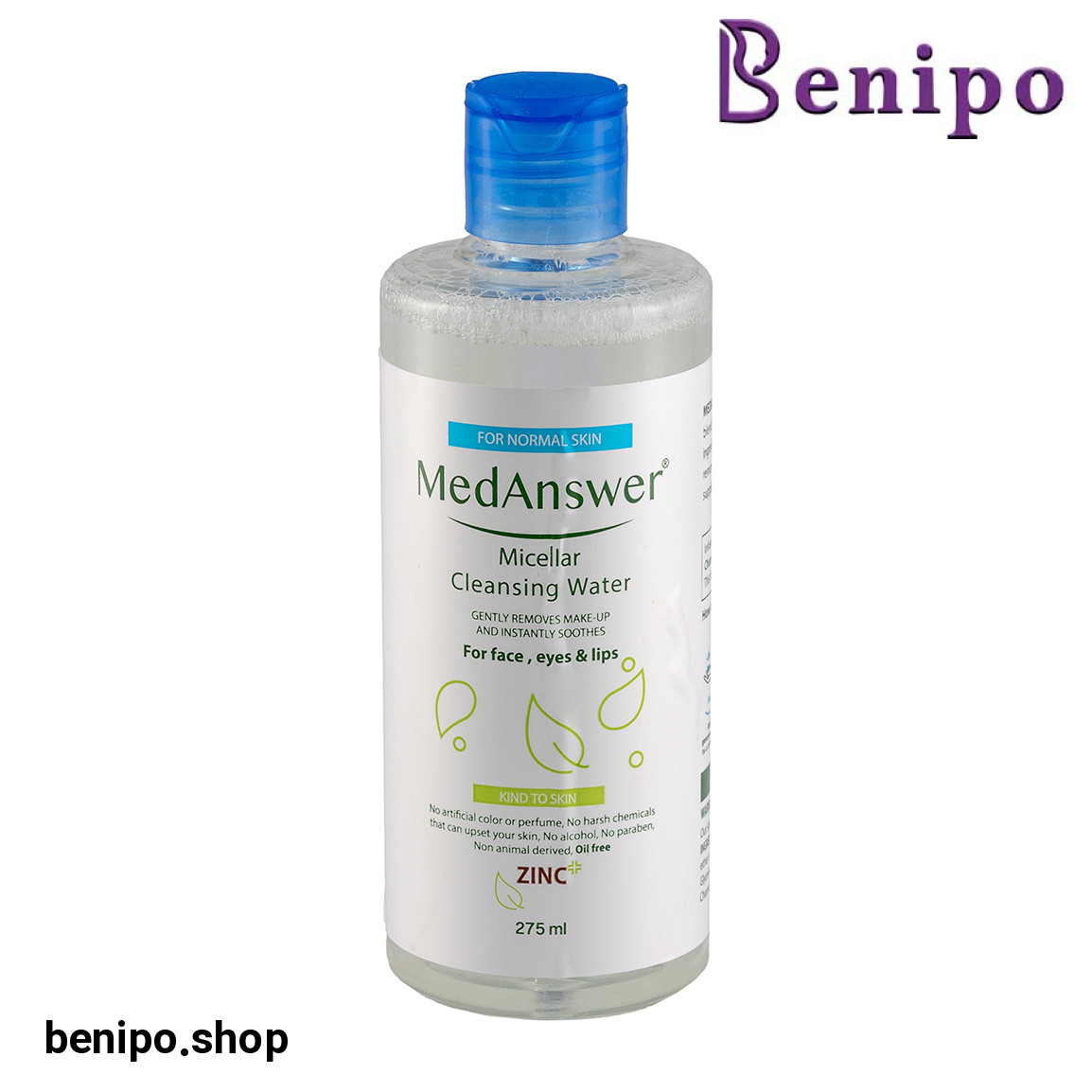 میسلار واتر مناسب پوست نرمال حجم 275 میلی لیتر