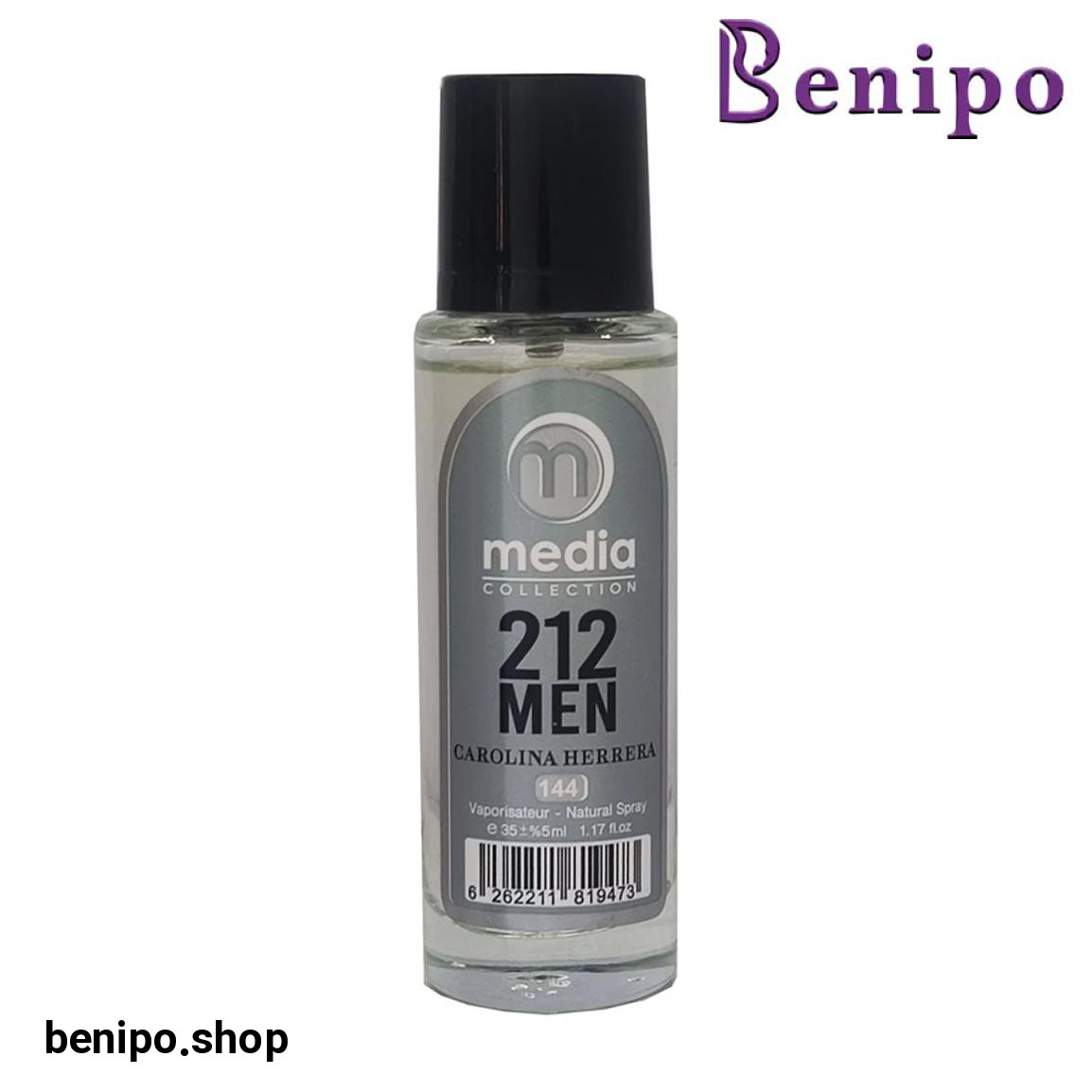 عطر جیبی مردانه مدل 212Men حجم 35 میلی لیتر