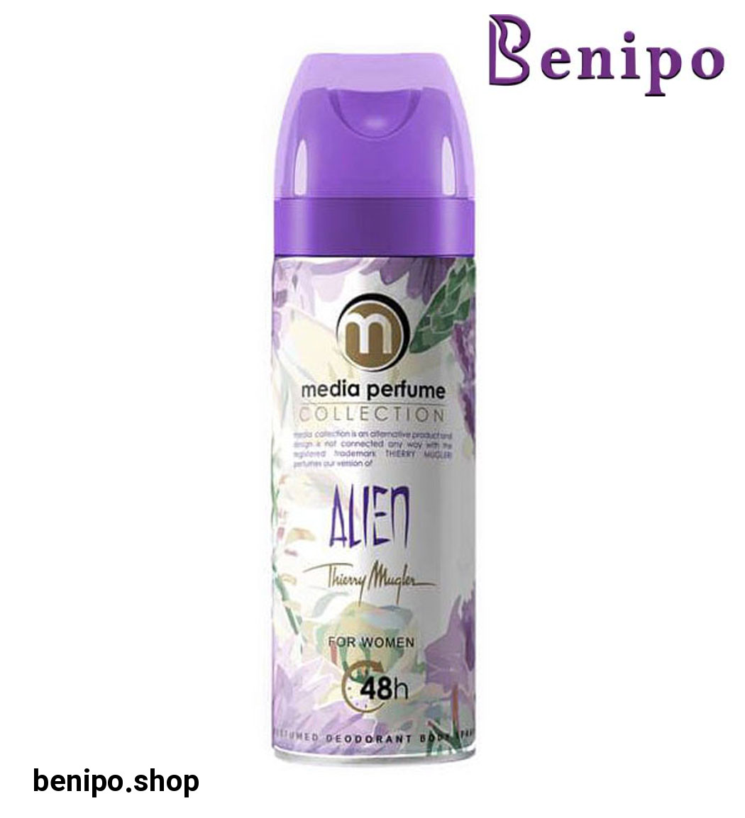 اسپری بدن زنانه Alien حجم 200میلی لیتر