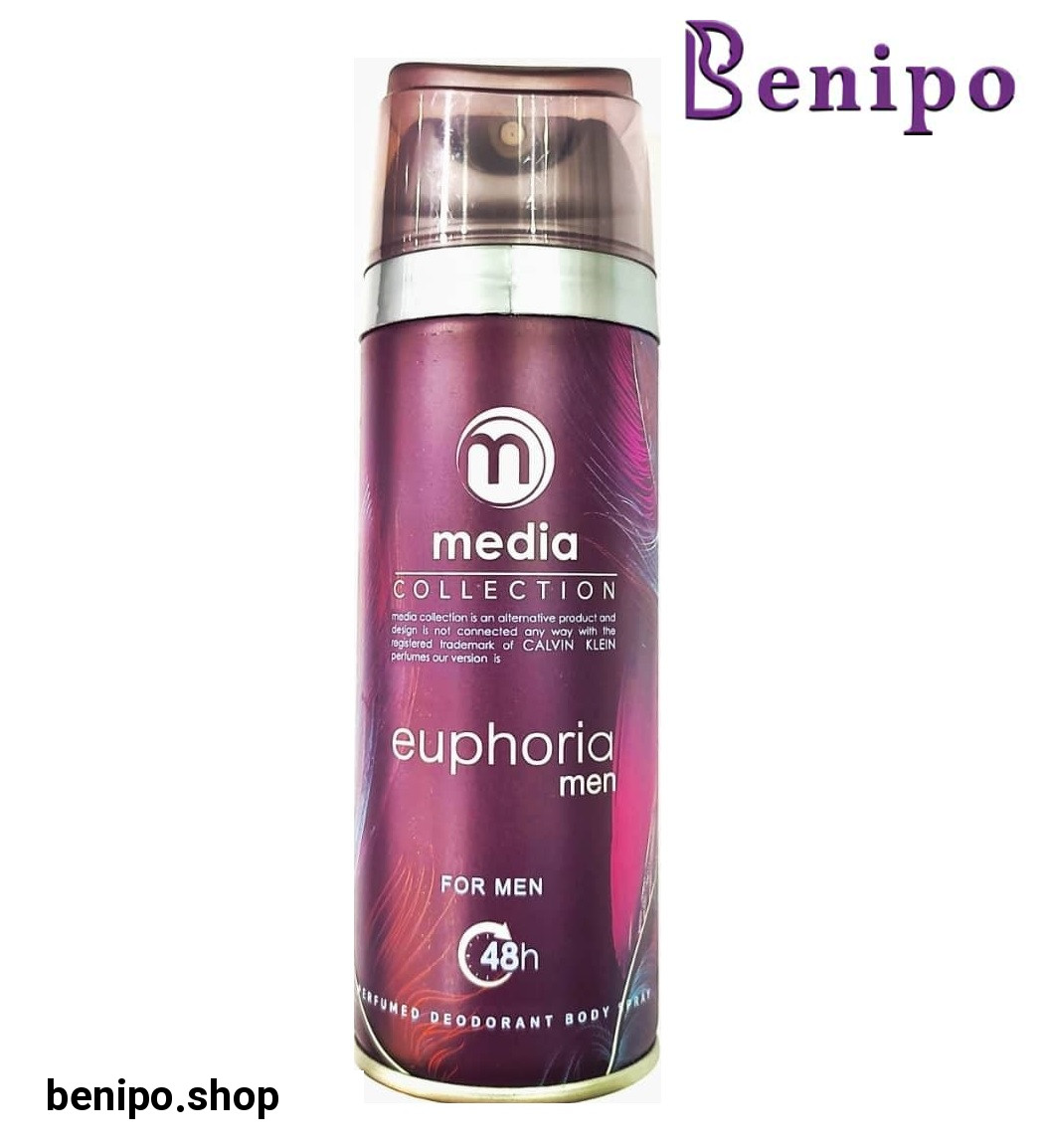 اسپری خوشبو کننده بدن مردانه طرح جدید مدل Euphoria حجم 200میل