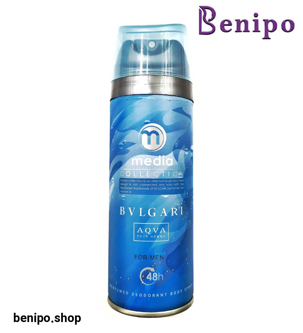 اسپری بدن مردانه آکوا حجم 200میل