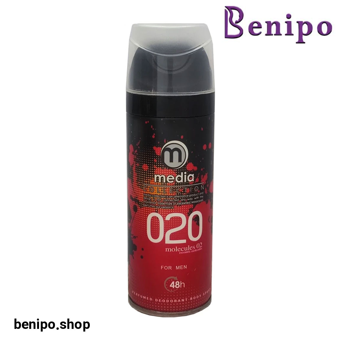 اسپری خوشبو کننده بدن مردانه مدل Molecules020 حجم 200 میلی لیتر