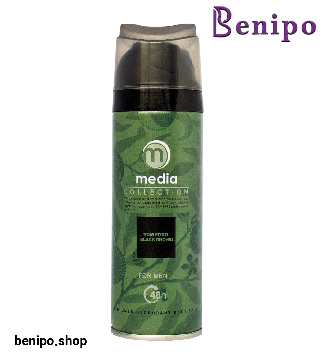 اسپری خوشبو کننده بدن مردانه طرح جدید مدل Tomford Black Orchid حجم 200میل