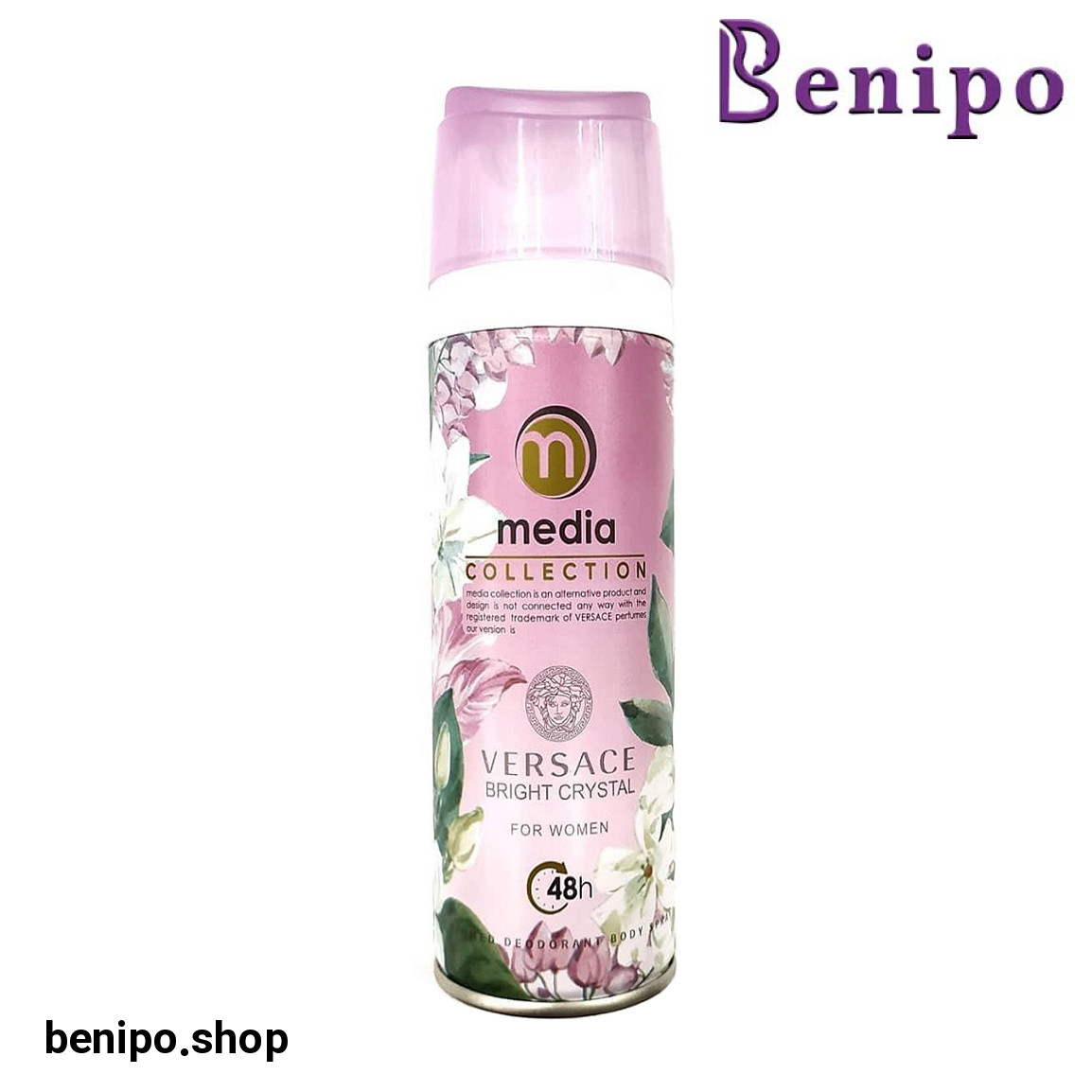 اسپری خوشبو کننده بدن زنانه طرح جدید مدل Versace حجم 200میلی لیتر