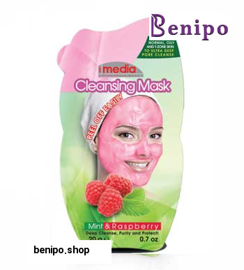 ماسک پیل آف صورت نعنا و تمشک