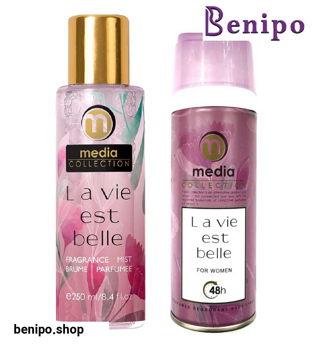 پک دو عددی اسپری و بادی اسپلش زنانه لانکوم لویه بل