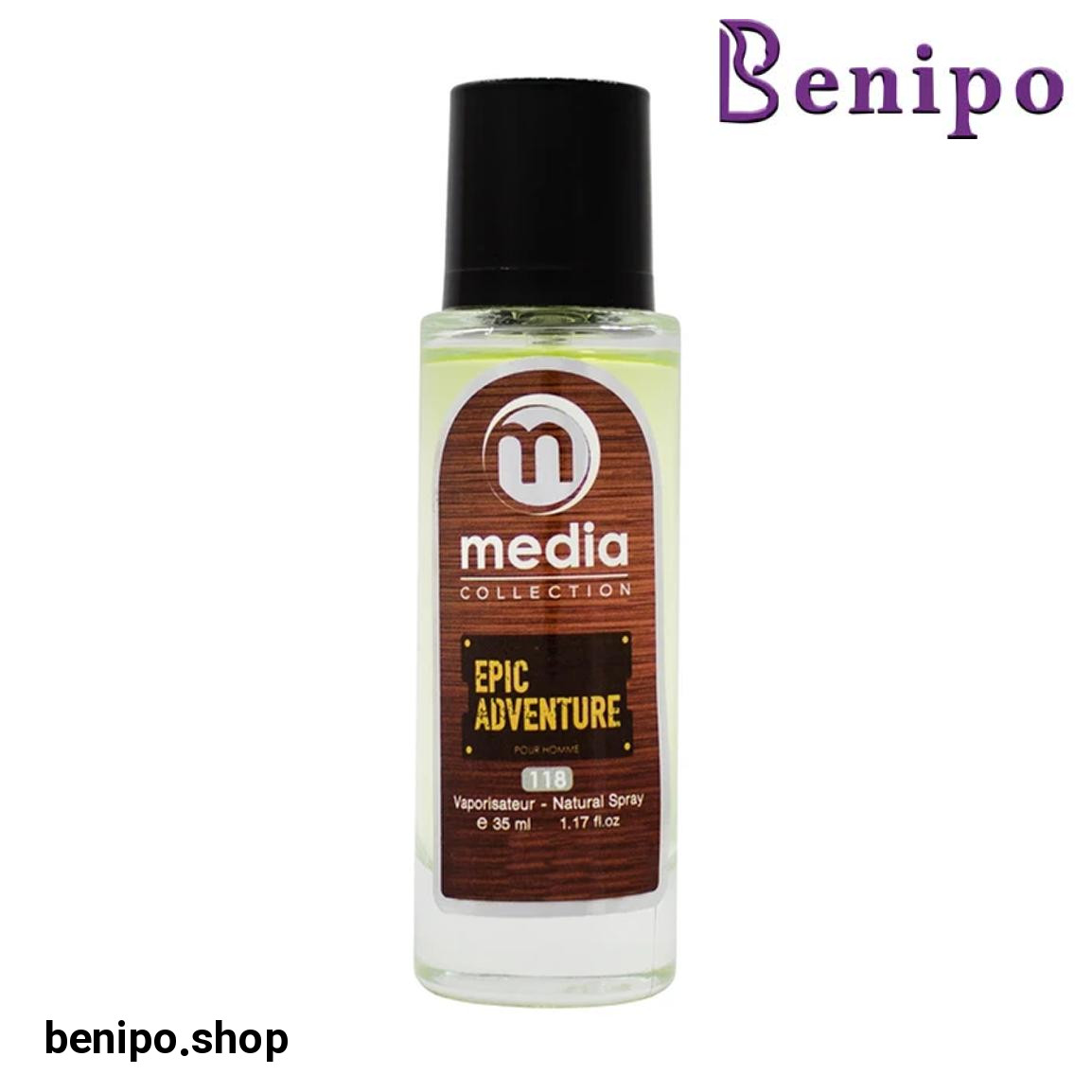 عطر جیبی مردانه مدل Epic Adventure  حجم 35 میلی لیتر