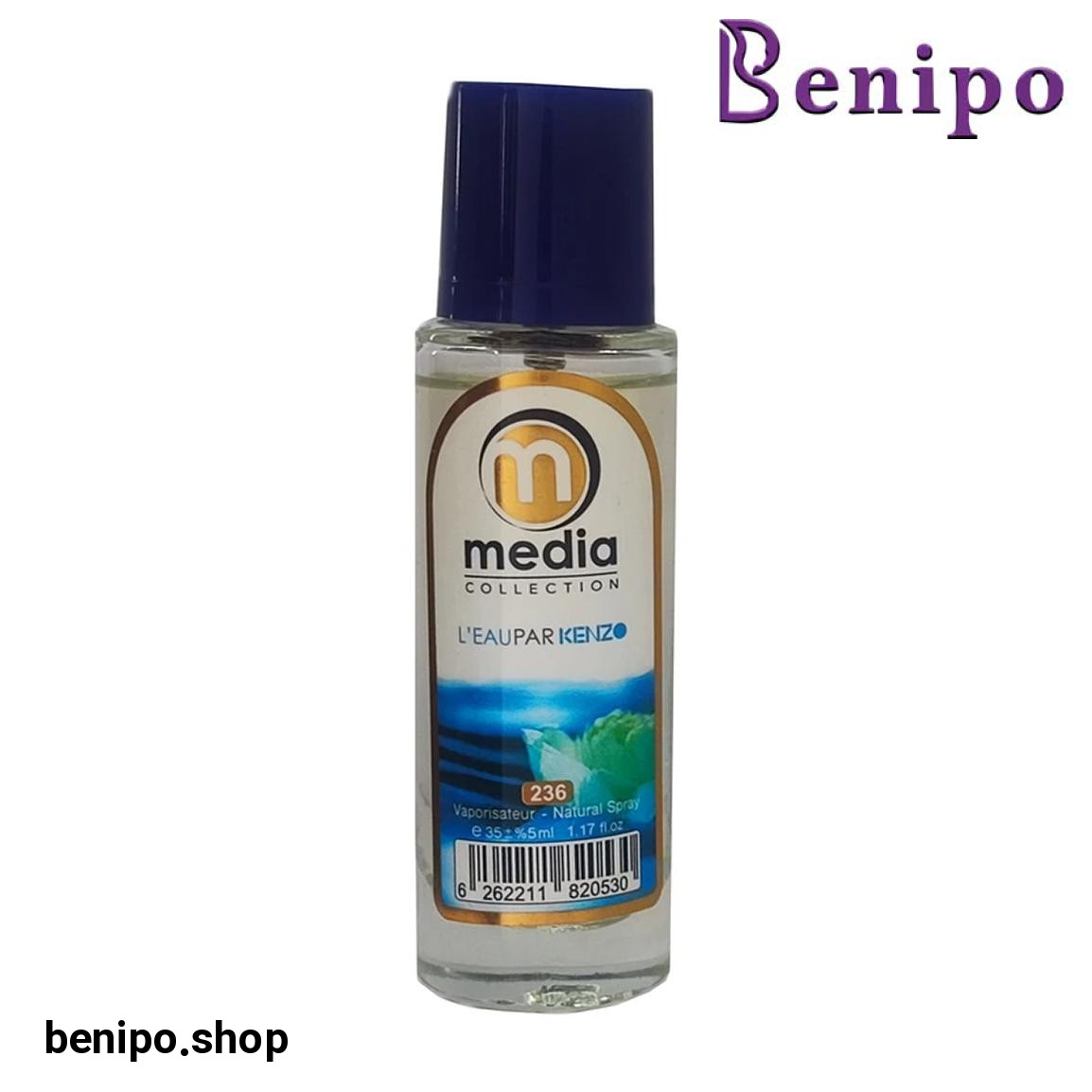 عطر جیبی مردانه مدل Leaupar kenzo حجم 35 میلی لیتر