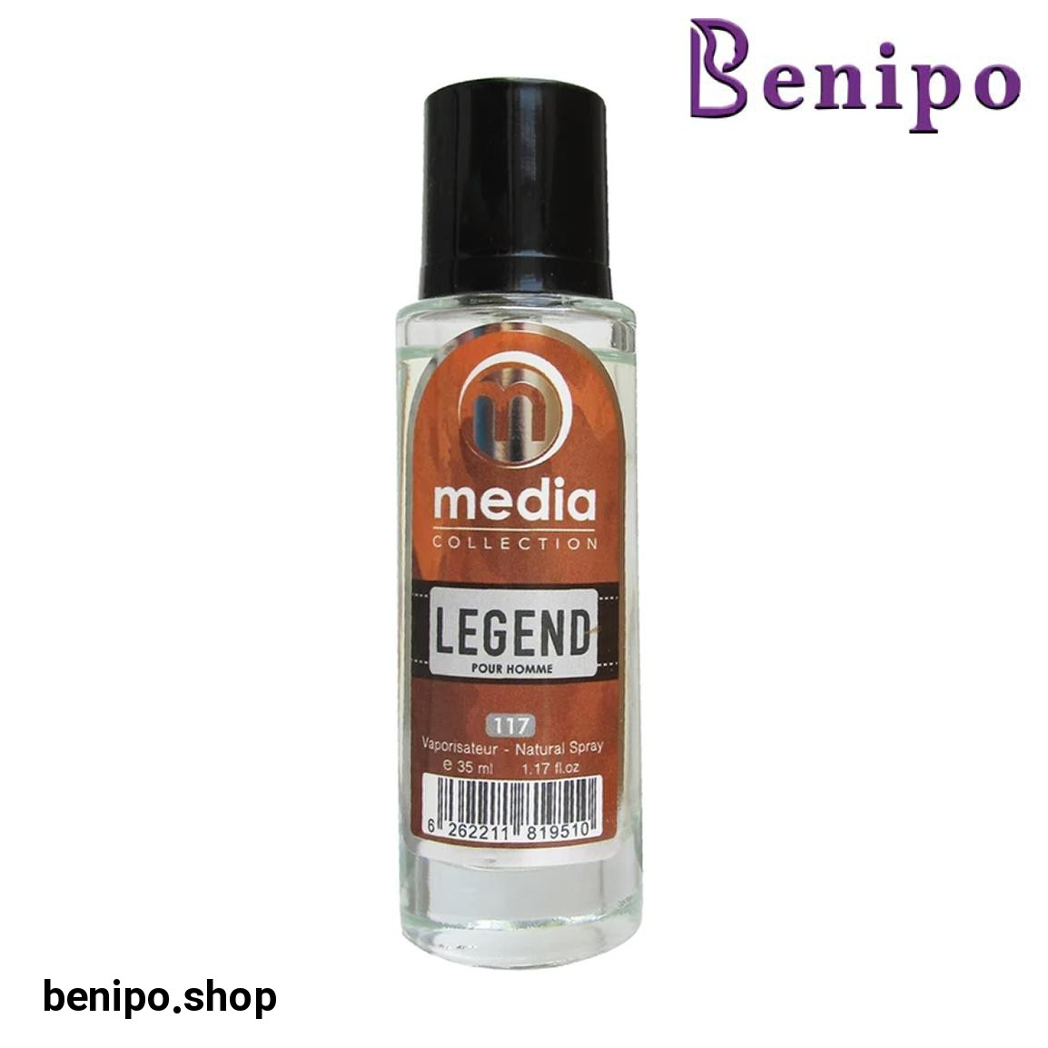 عطر جیبی مردانه مدل Legend حجم 35 میلی لیتر