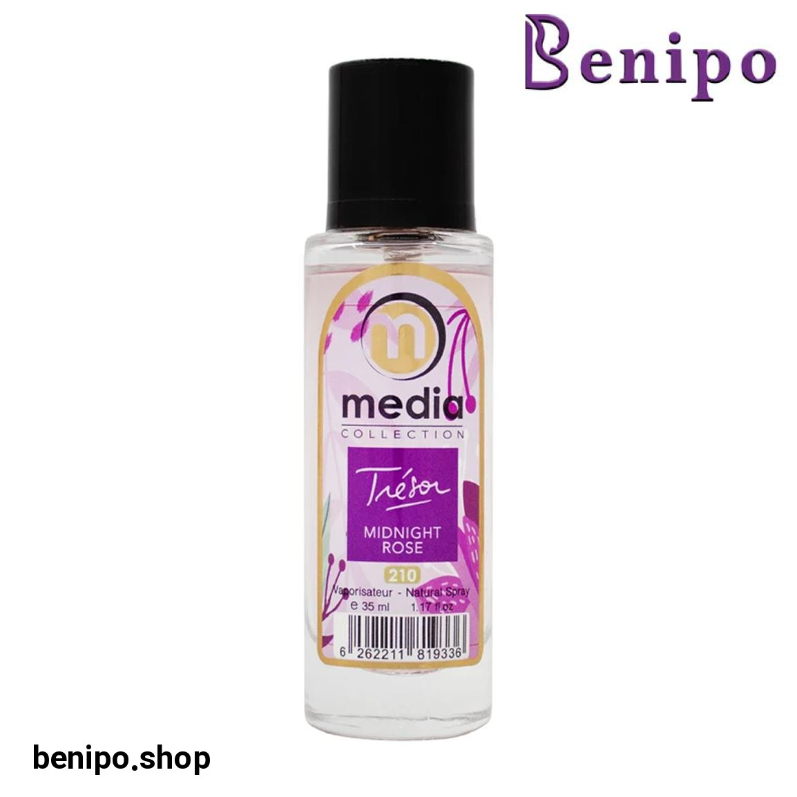 عطر جیبی زنانه مدل Midnight Rose حجم 35 میلی لیتر