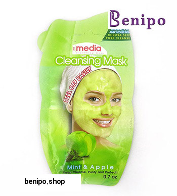 ماسک پیل آف صورت نعناع و سیب