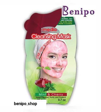 ماسک پیل آف صورت نعناع  و گیلاس