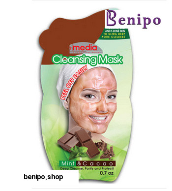 ماسک پیل آف صورت نعناع  و کاکائو