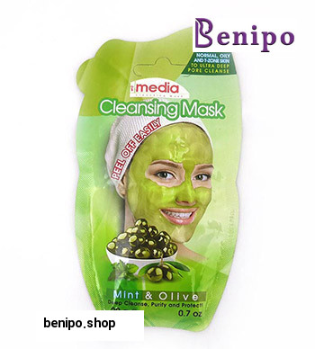 ماسک پیل آف صورت نعناع و زیتون