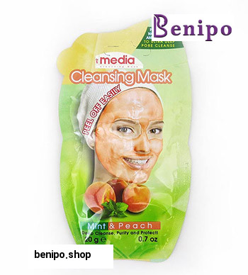 ماسک پیل آف صورت نعناع و هلو