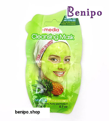 ماسک پیل آف صورت نعناع و آناناس