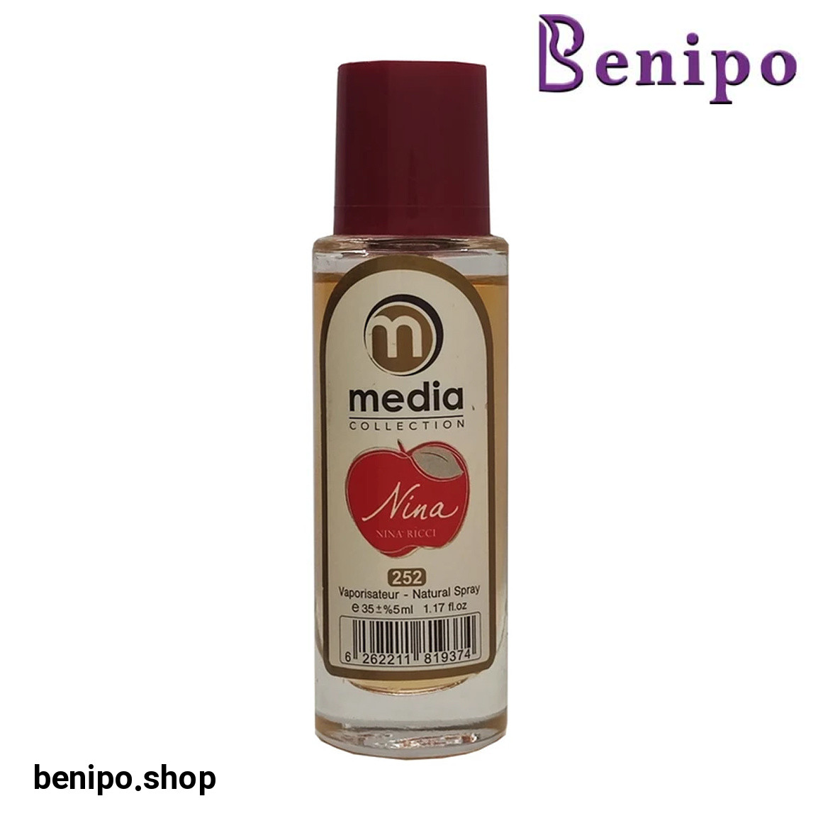 عطر جیبی زنانه مدل Nina Ricci حجم 35 میلی لیتر