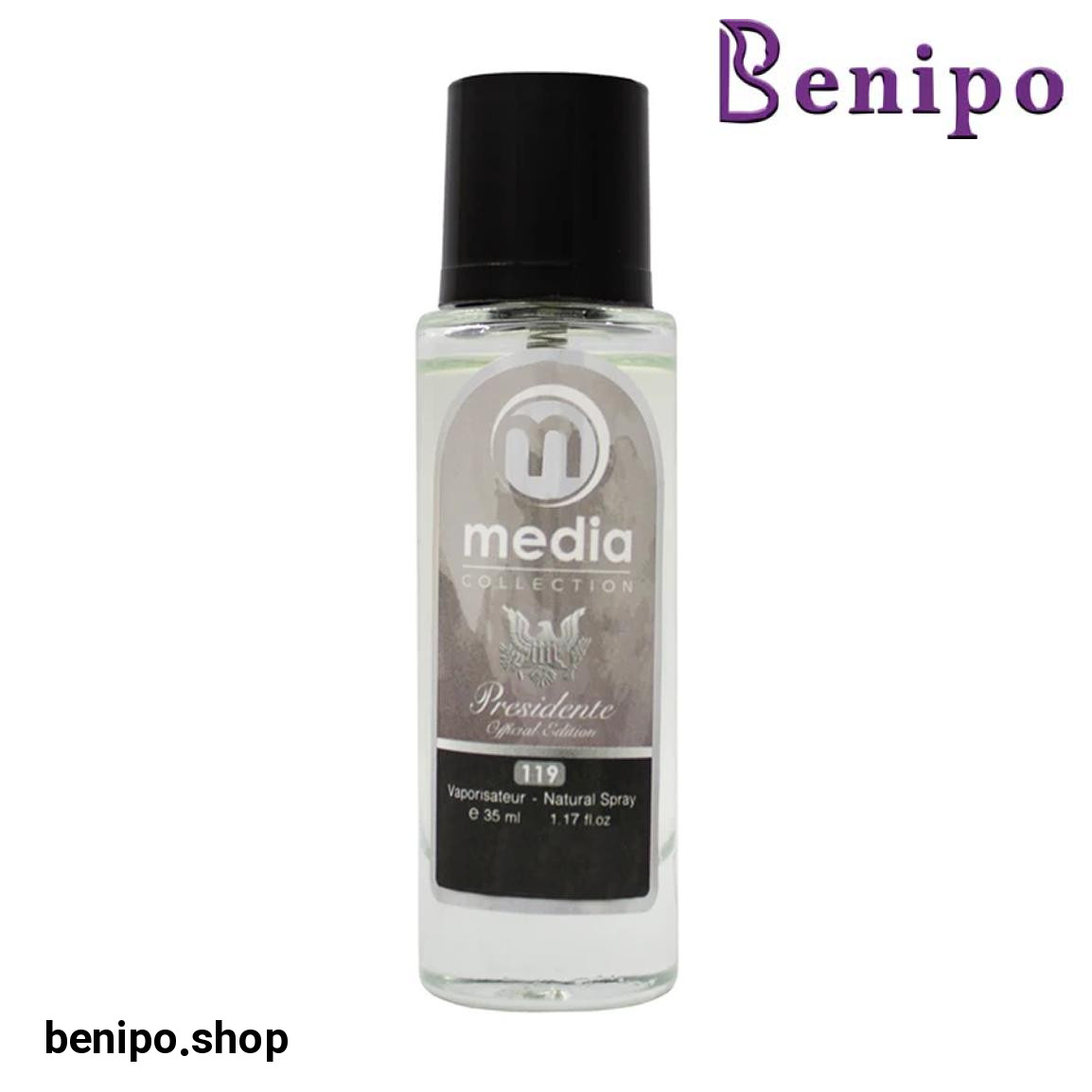 عطر جیبی مردانه مدل Presidente&nbsp;حجم 35 میلی لیتر