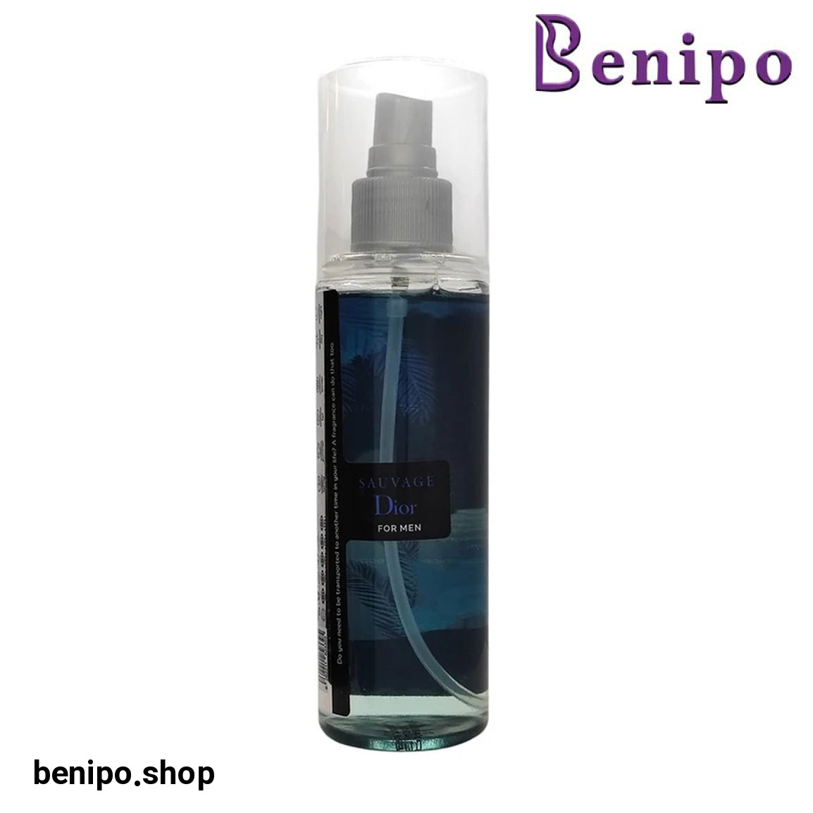 بادی اسپلش مردانه مدل Sauvage Dior حجم 200 میلی لیتر