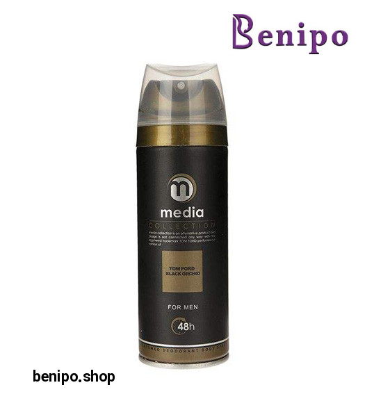 اسپری بدن ضدتعریق مردانه Tom Ford Black Orchid حجم 200میل