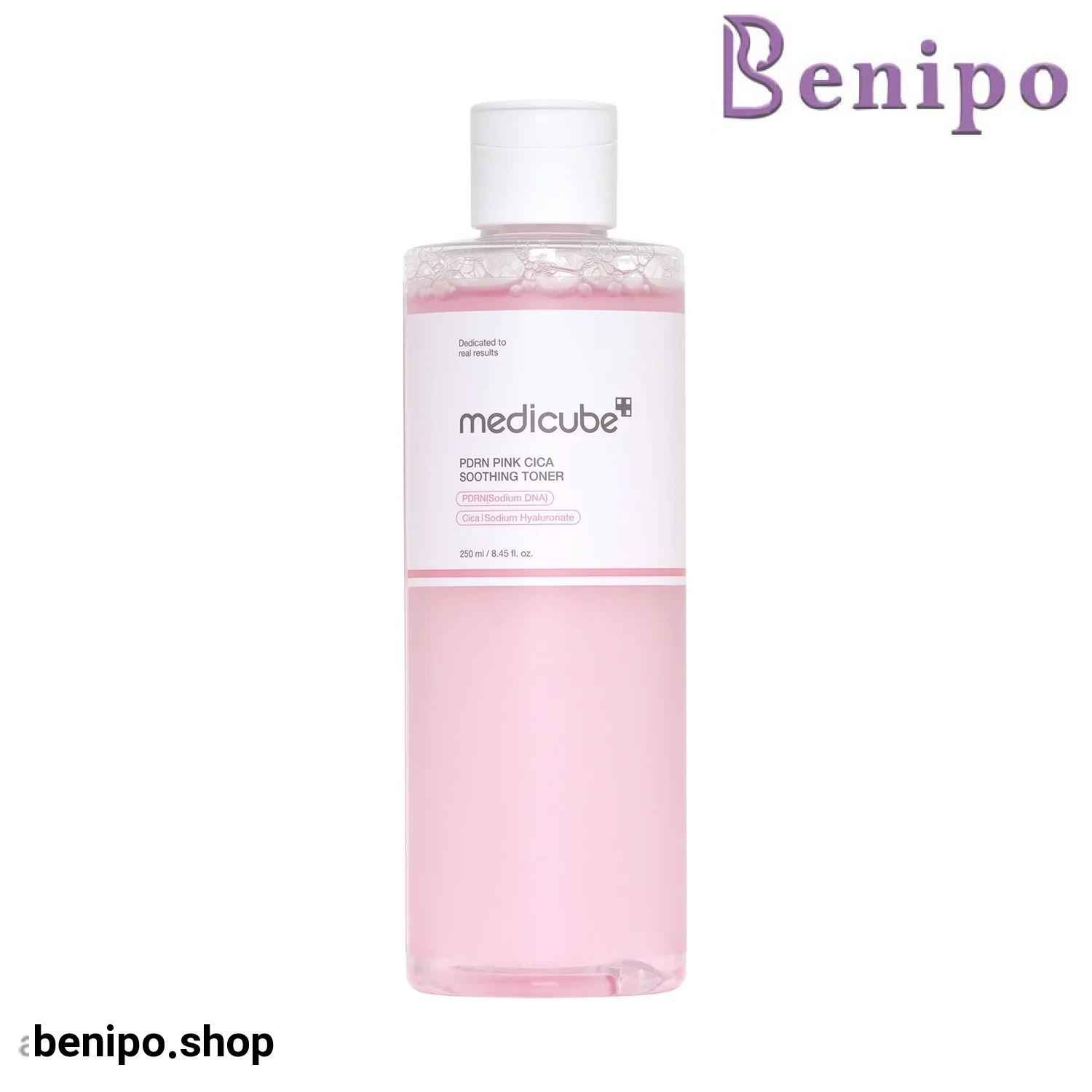 تونر تسکین دهنده و روشن کننده سیکا مدی کیوب PDRN PINK