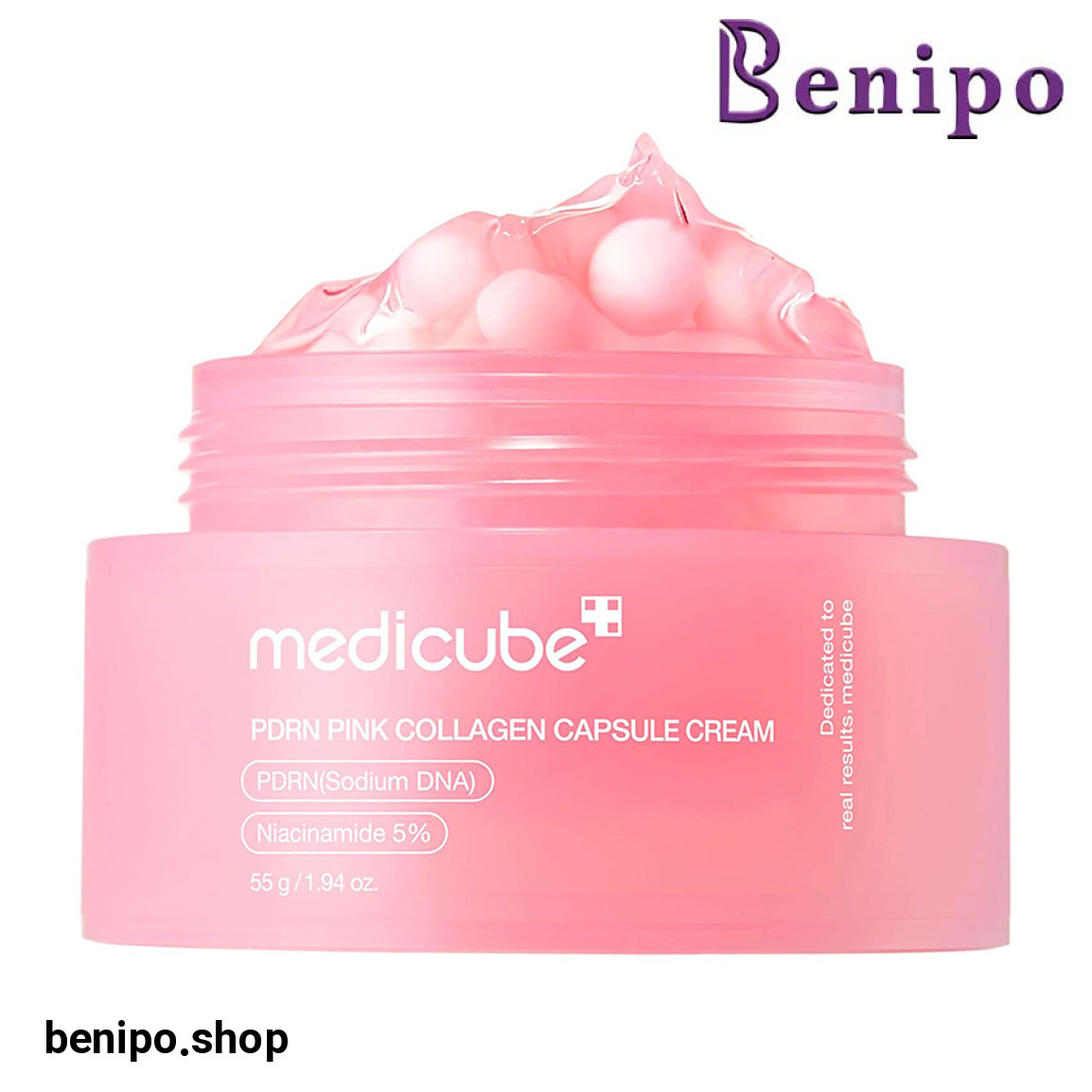 کرم کپسولی کلاژن و PDRN روشن کننده و ضدچروک پوست حجم 55 میلی لیتر