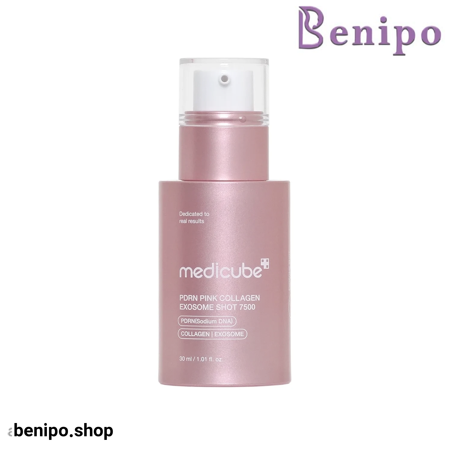 سرم کلاژن PDRN PINK مدی کیوب EXOSOME SHOT 7500