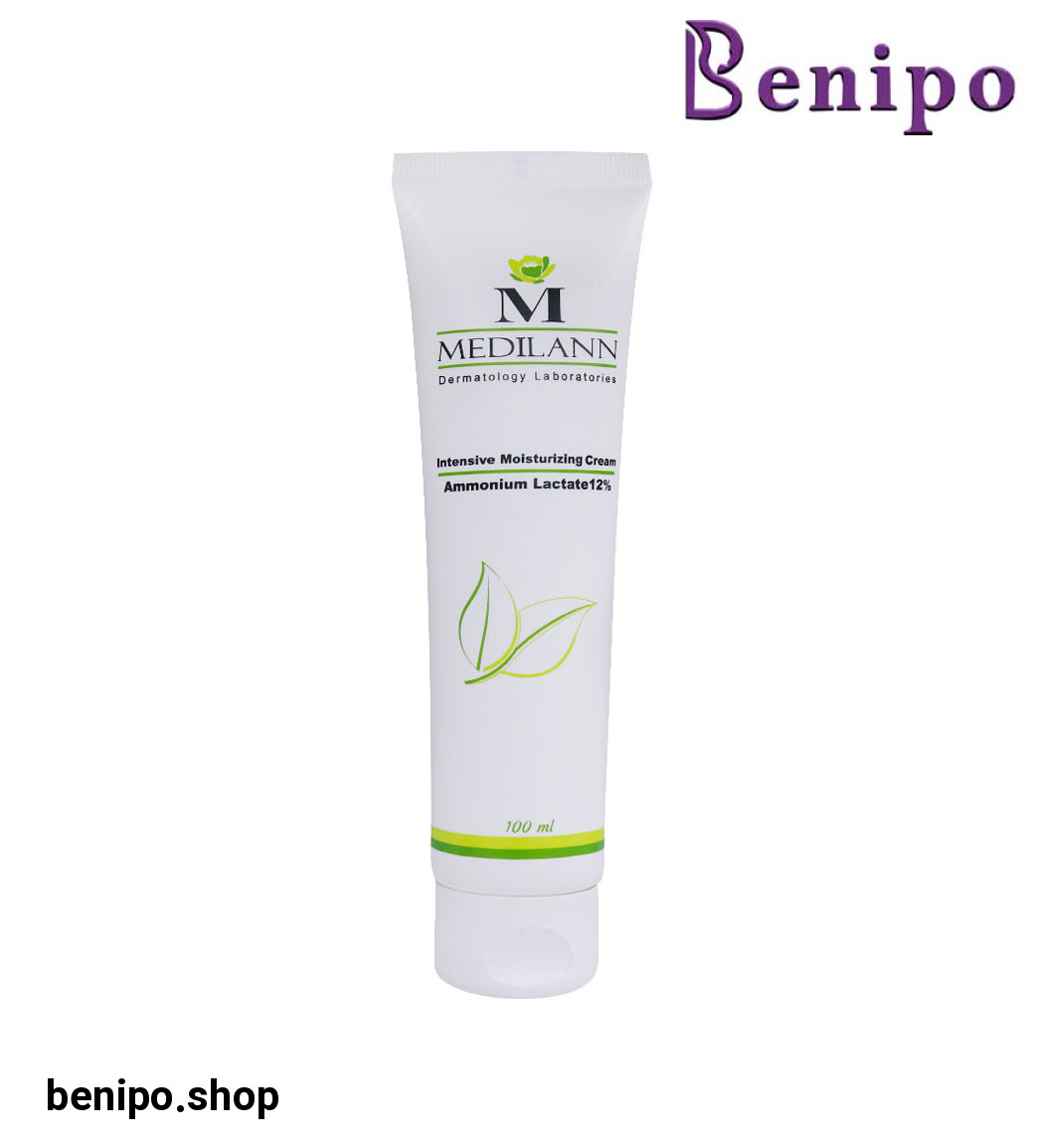 کرم مرطوب کننده قوی آمونیوم لاکتات 12 درصد حجم 100 میل