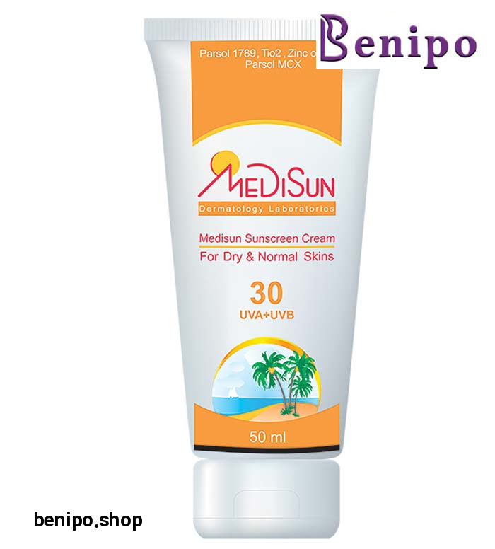 کرم ضد آفتاب اس پی اف 30 پوست نرمال و خشک