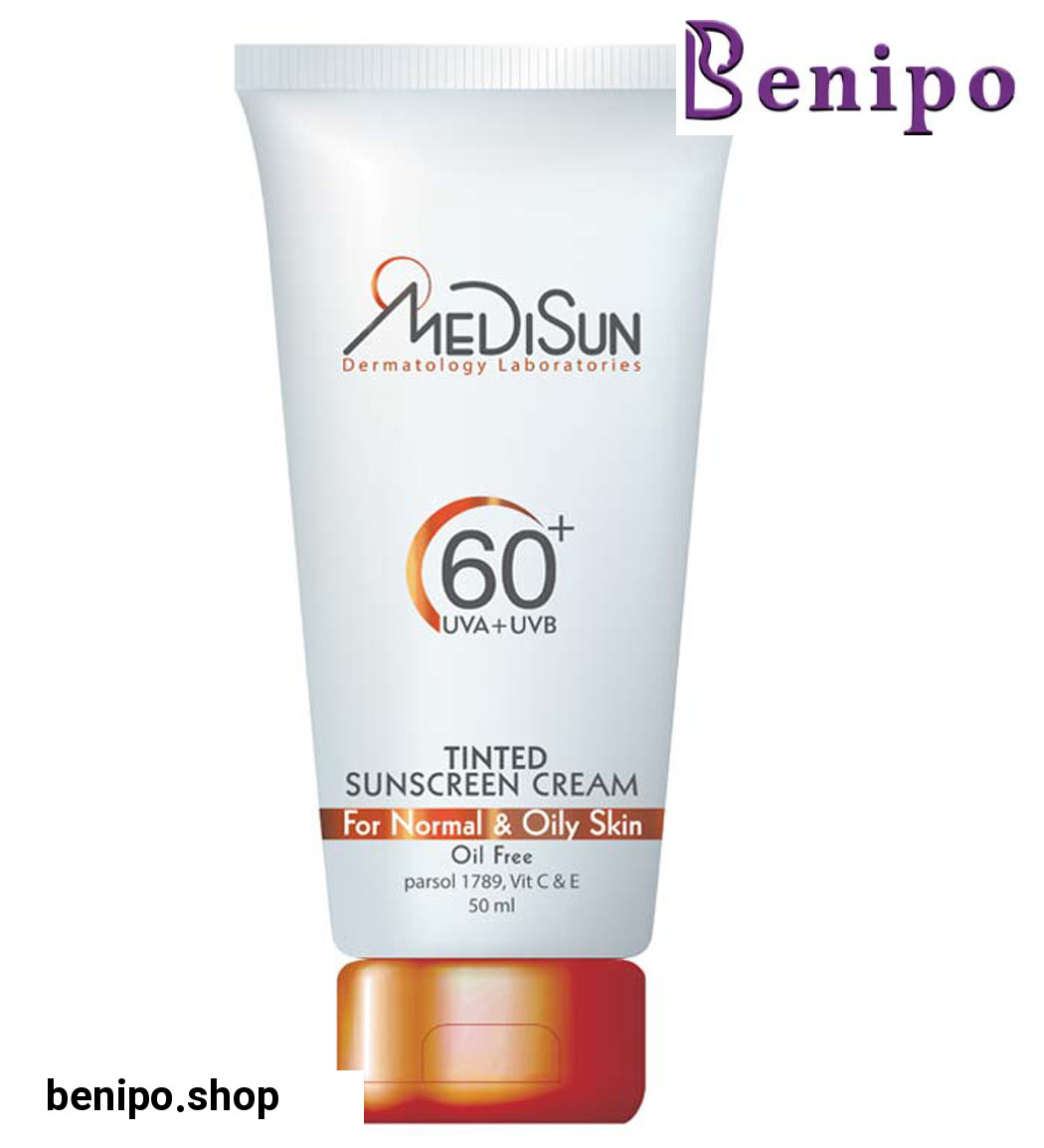 کرم ضد آفتاب  رنگی پوست چرب و نرمال