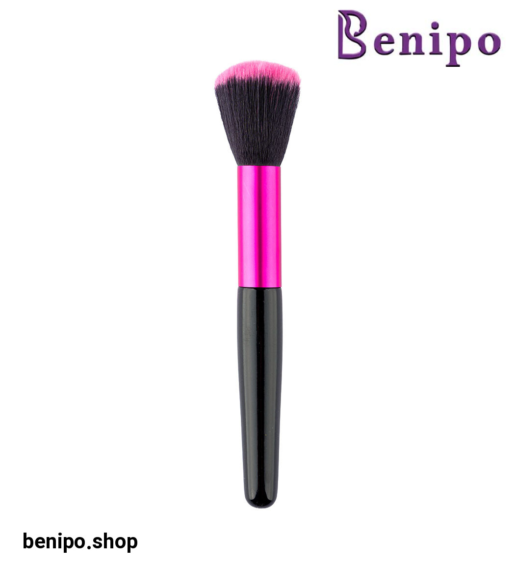 براش آرایشی رژگونه دسته سرخابی