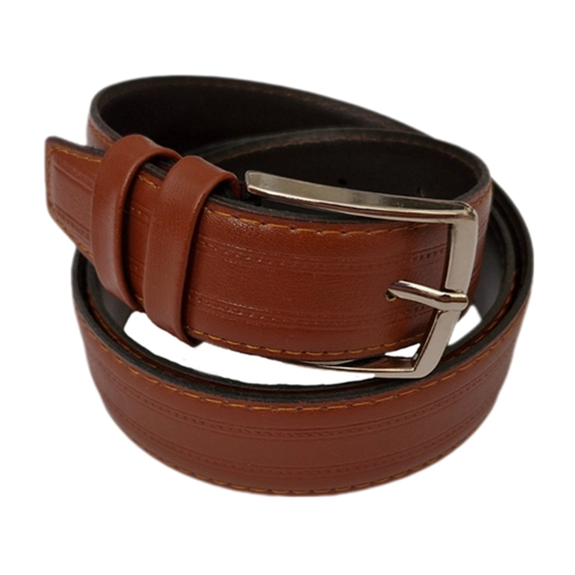 کمربند مردانه طرح دو خط کد 45