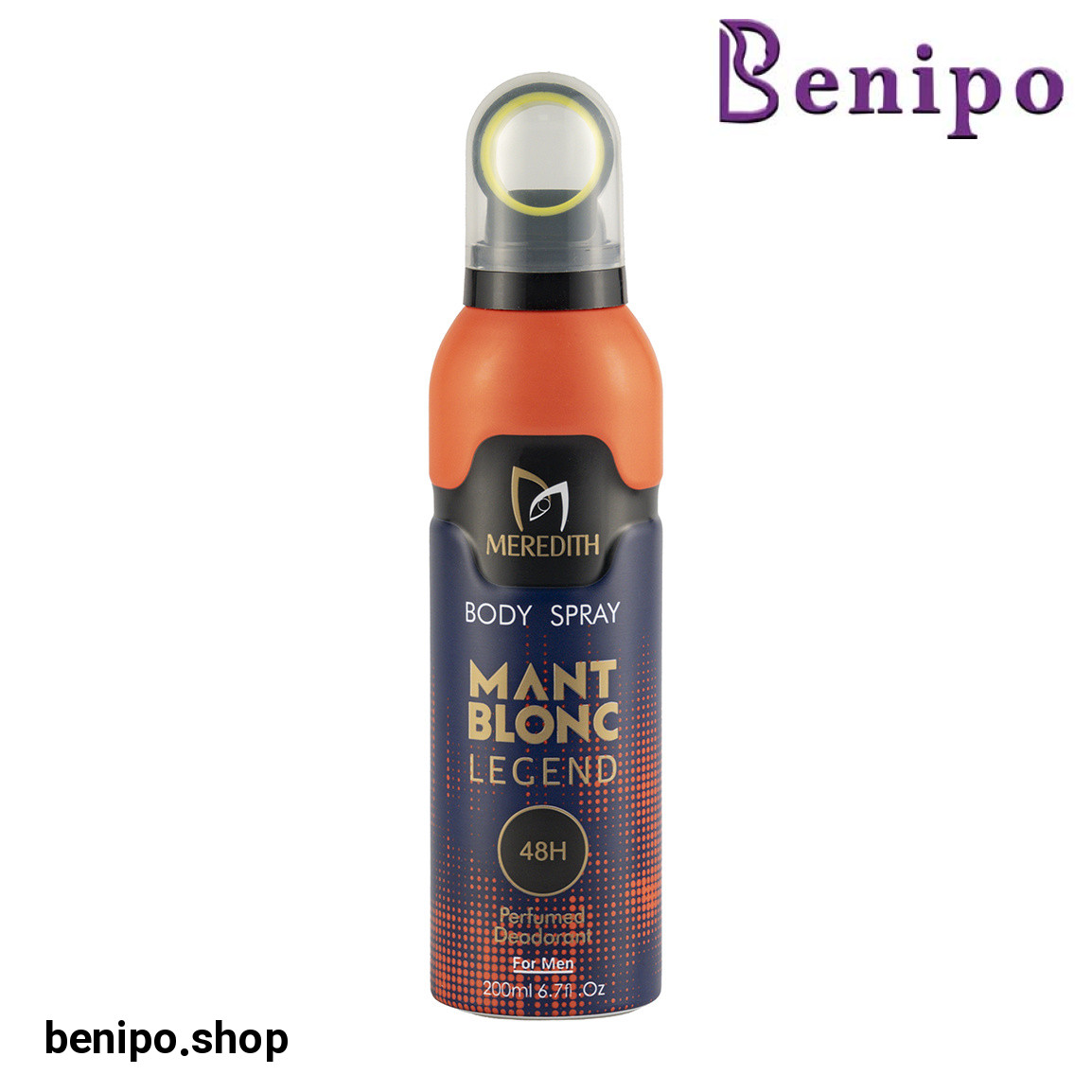اسپری خوشبو کننده بدن مردانه مدل Mant Blonc Legend حجم 200 میلی لیتر