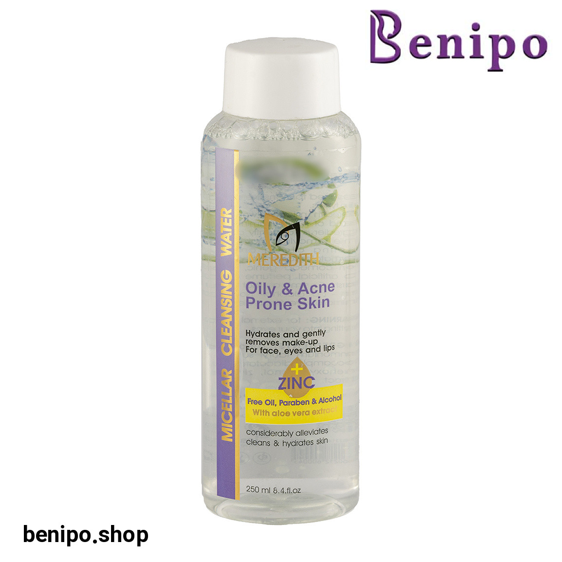 میسلار واتر مناسب پوست چرب و دارای آکنه حجم 250 میلی لیتر