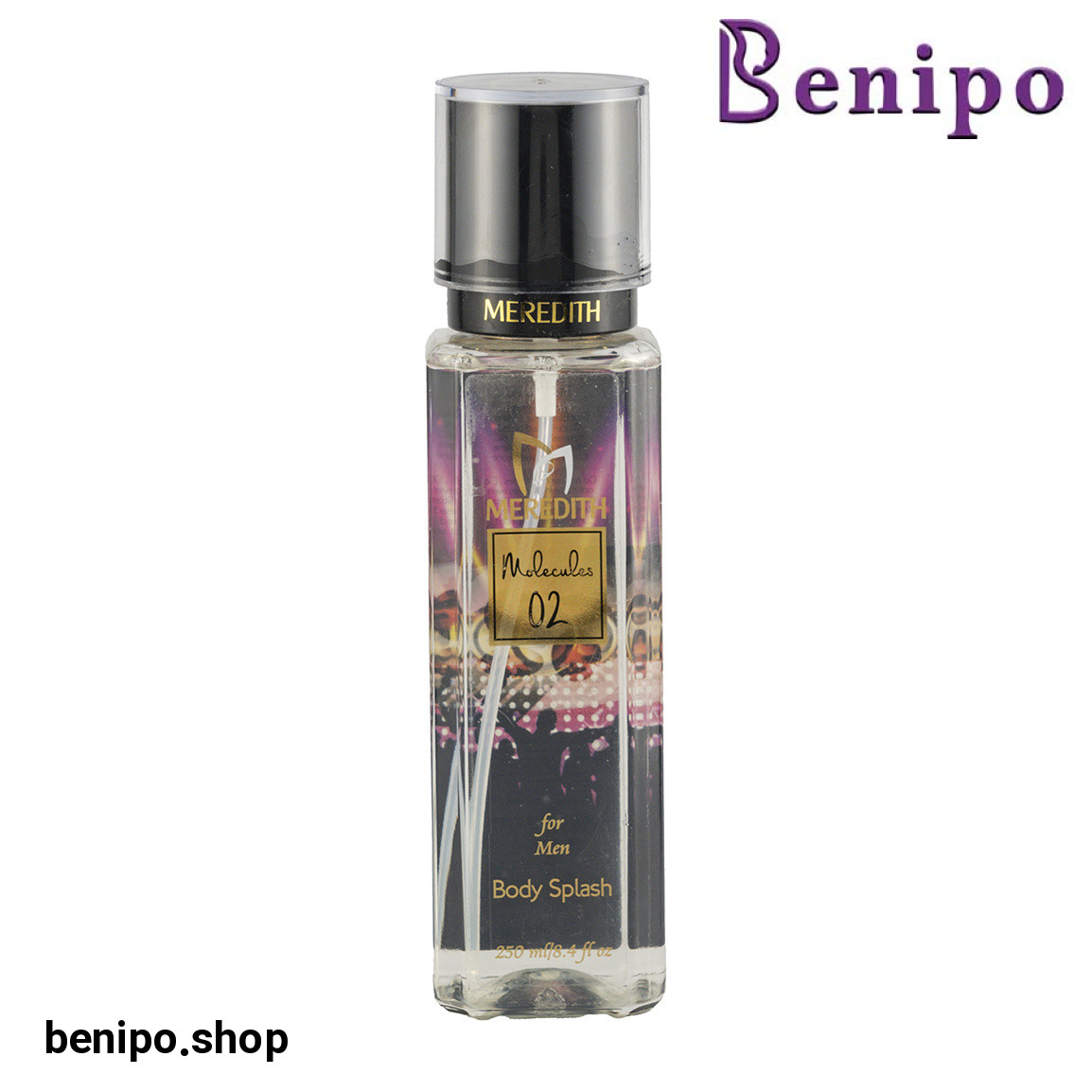 بادی اسپلش مردانه مدل Molecules 02 حجم 250 میلی لیتر