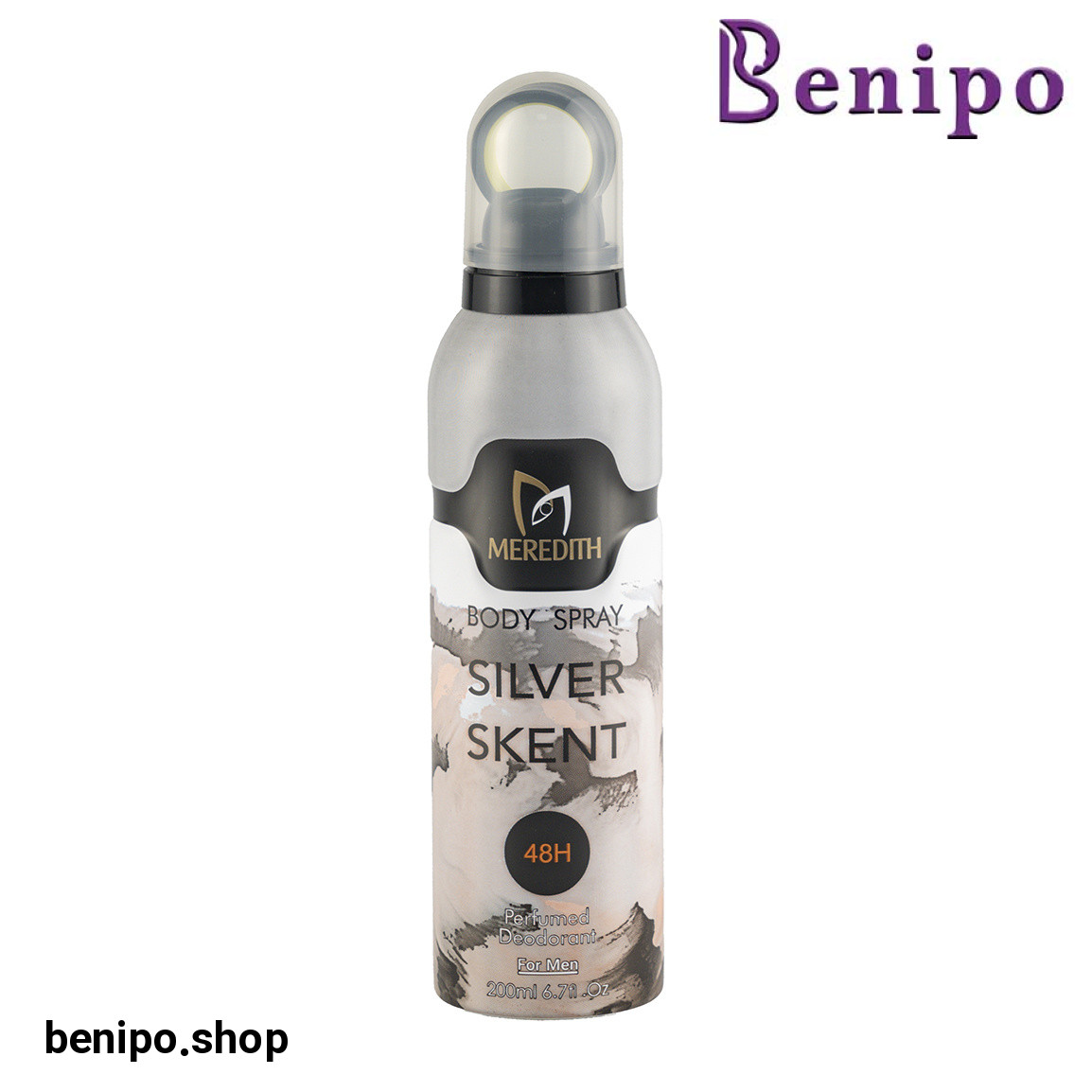 اسپری خوشبو کننده بدن مردانه مدل Silver Skent حجم 200 میلی لیتر