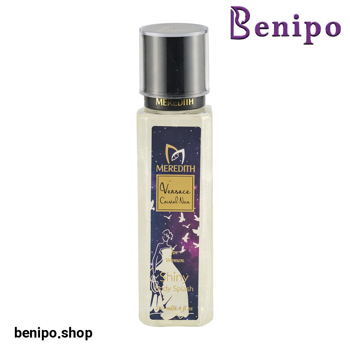 بادی اسپلش زنانه شاین دار مدل Versace Cristal حجم 200 میلی لیتر