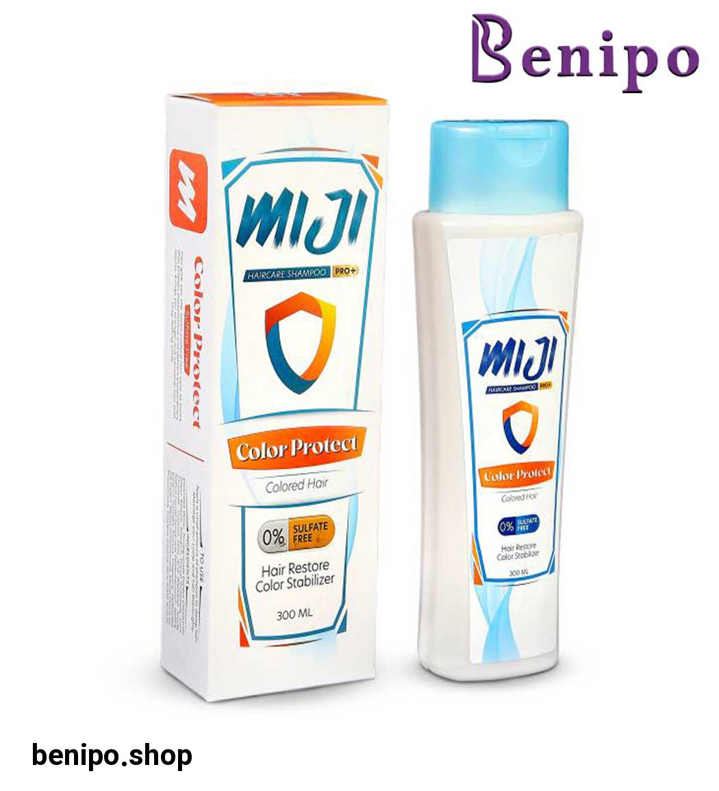 شامپو فری سولفات مدل تثبیت کننده رنگ مو حجم 300 میل