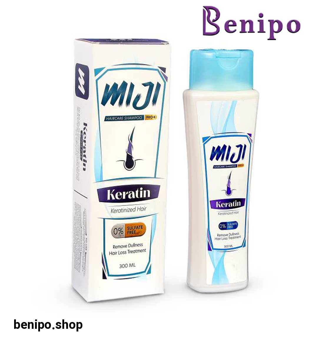 شامپو فری سولفات مدل کراتینه حجم 300 میل