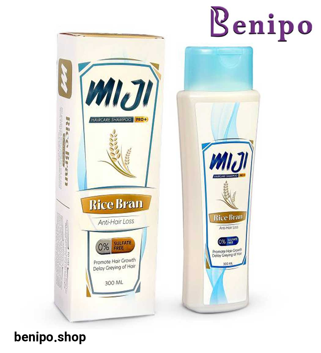 شامپو فری سولفات مدل سبوس برنج حجم 300 میل